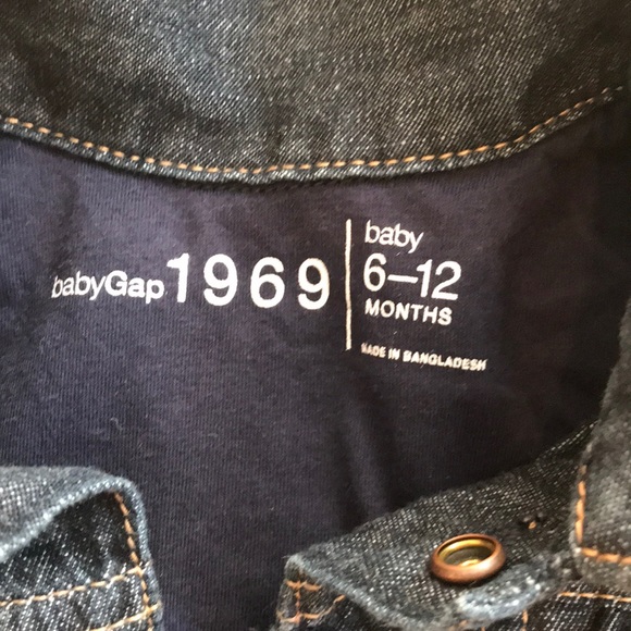 Baby gap denim jacket worn once - Picture 2 of 3